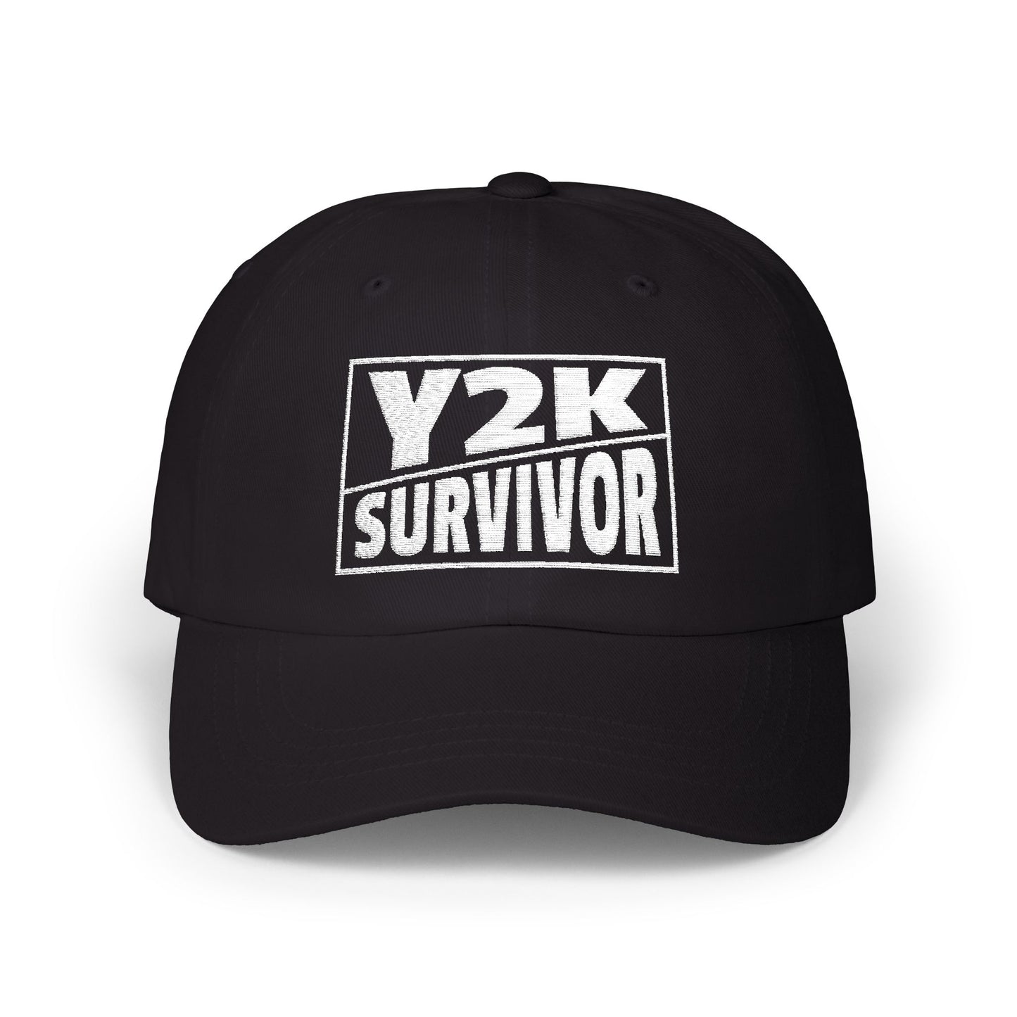 Embroidered Dad Cap - Y2K Survivor