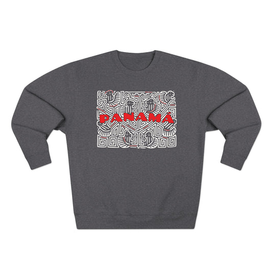 Mola Art Unisex Sweatshirt - Panama Provinces and Indigenous Comarcas