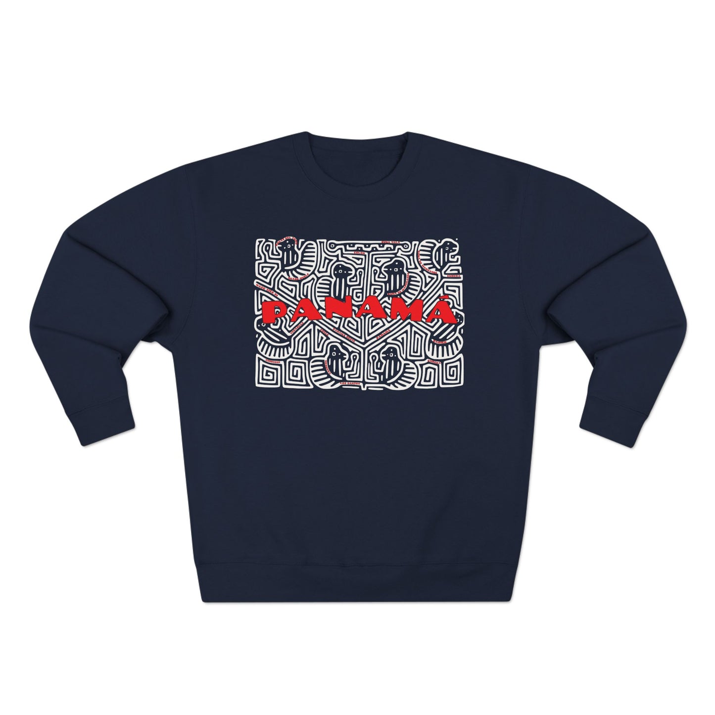 Mola Art Unisex Sweatshirt - Panama Provinces and Indigenous Comarcas