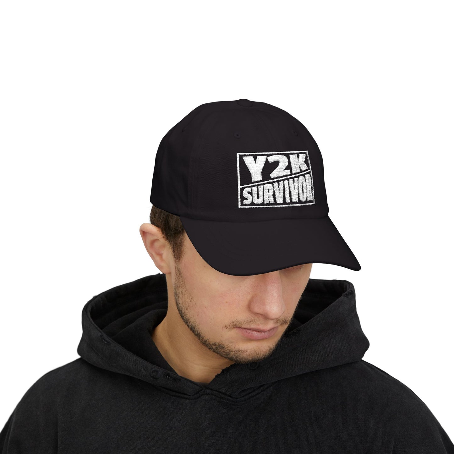 Embroidered Dad Cap - Y2K Survivor