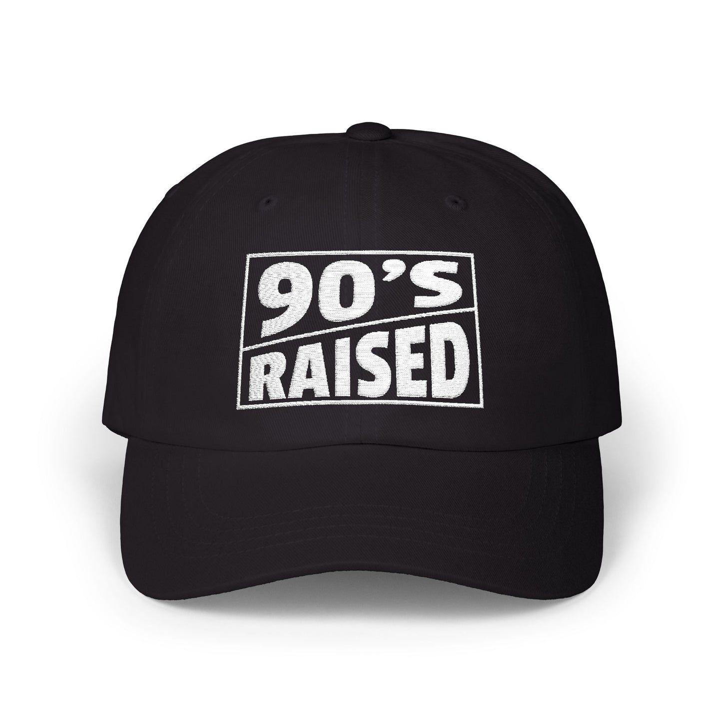 Cap - 90's Raised Millennial Love Embroidered Classic Dad Cap