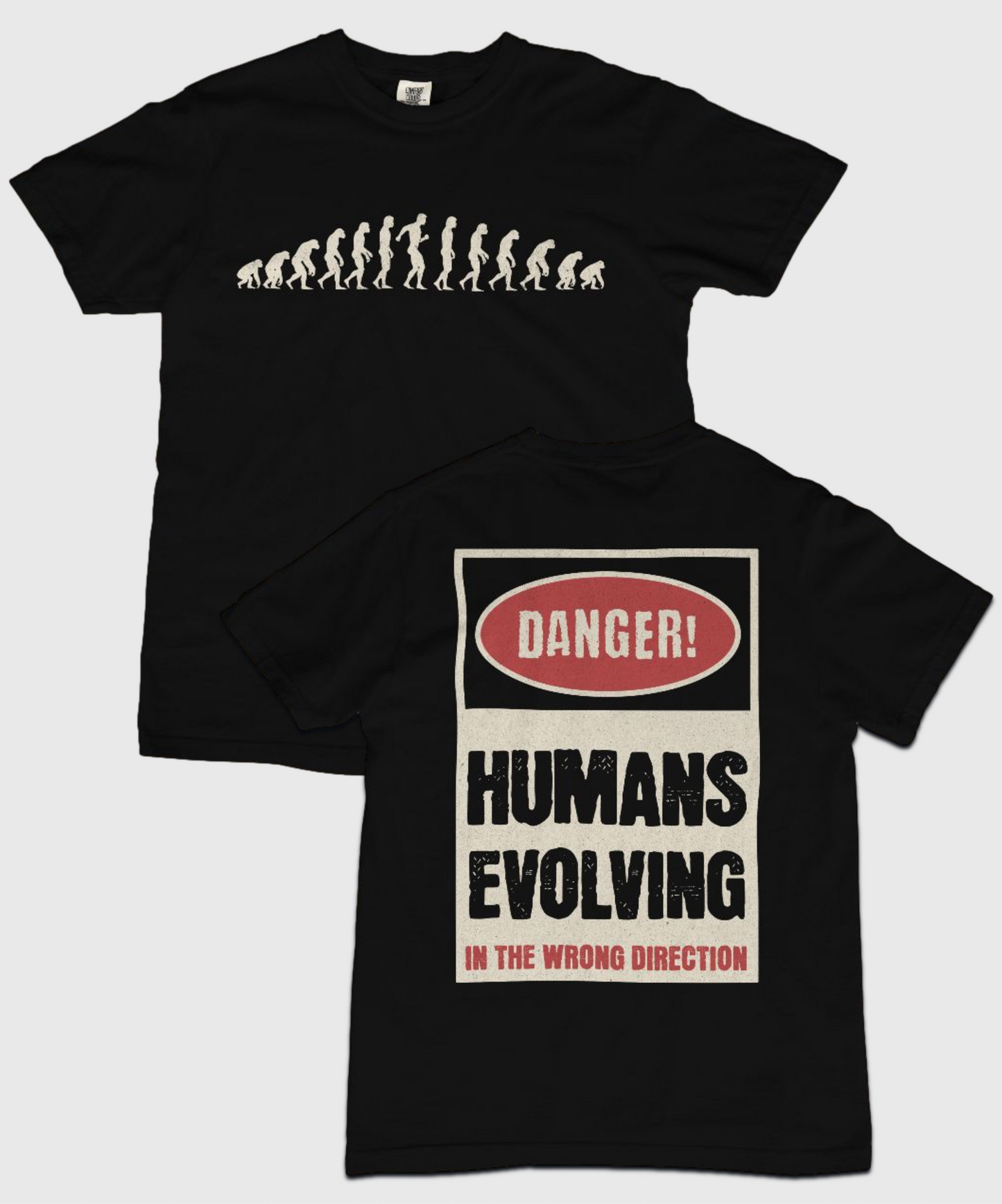 Humans Evolving Graphic T-Shirt - Unisex Evolution Tee