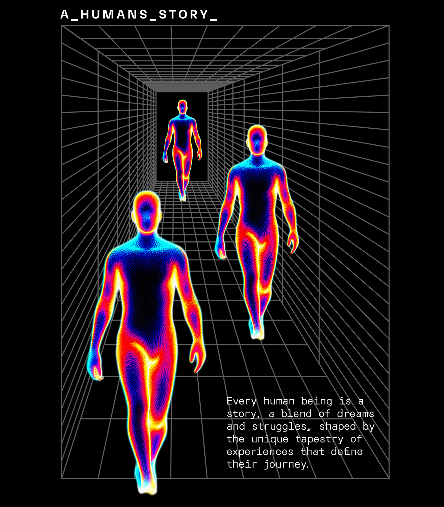 A Human Story Graphic T-Shirt