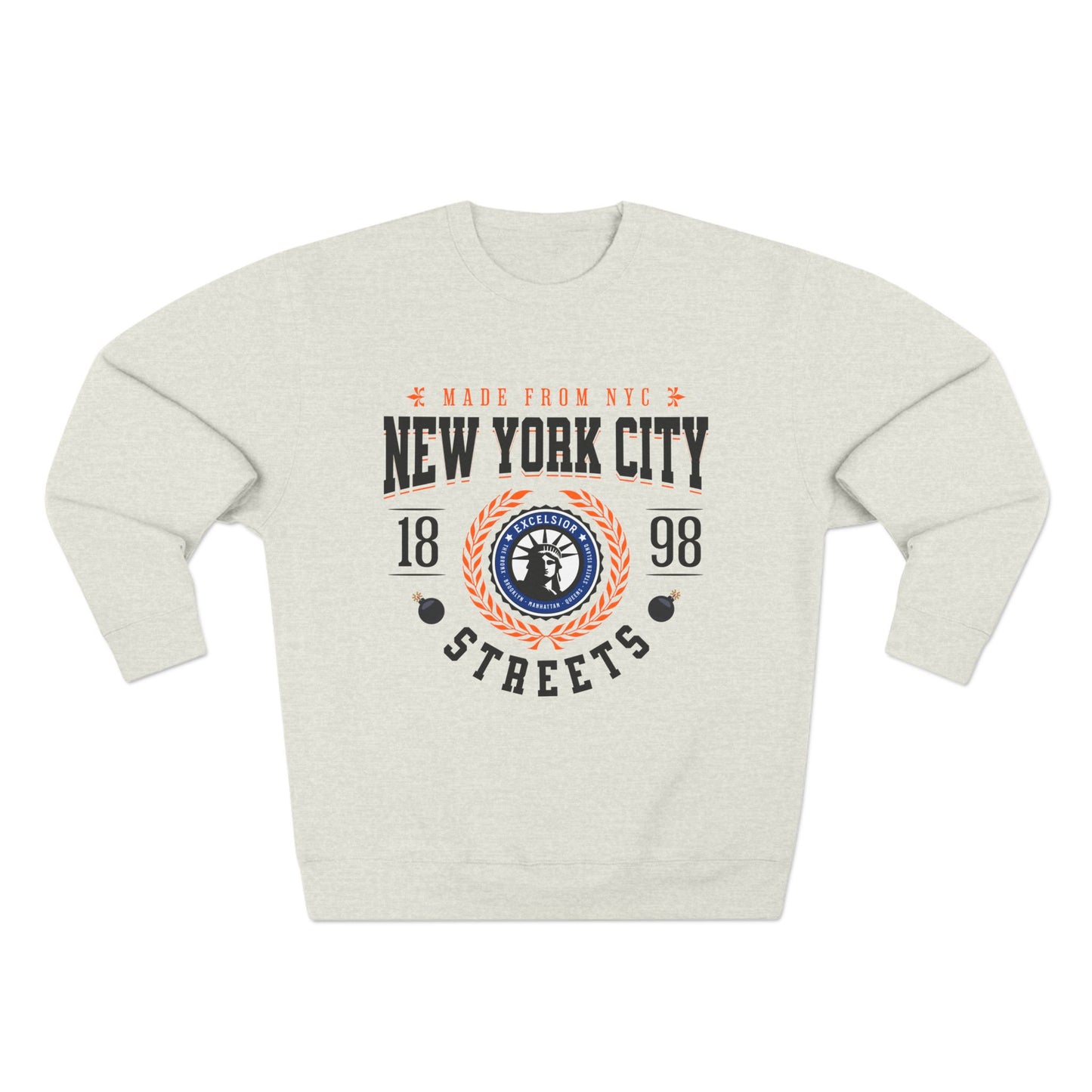 Vintage NYC Crewneck Sweatshirt - New York City Streets Collection