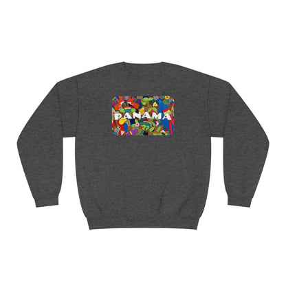 Mola Art Sweatshirt - Panama Inspired Tropical Design