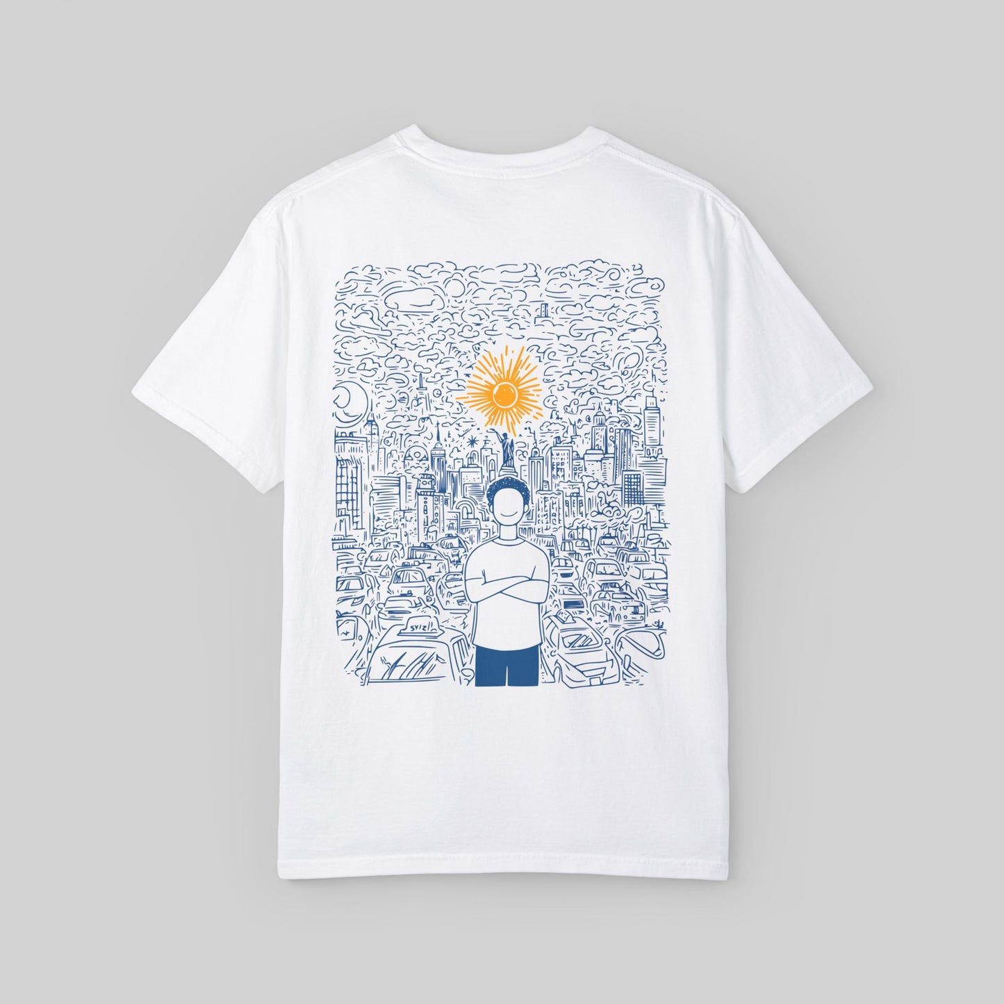 Made From NYC Unisex Garment-Dyed T-Shirt - Urban Graphic Tee