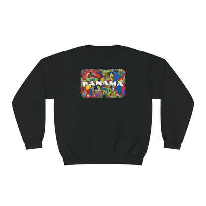 Mola Art Sweatshirt - Panama Inspired Tropical Design