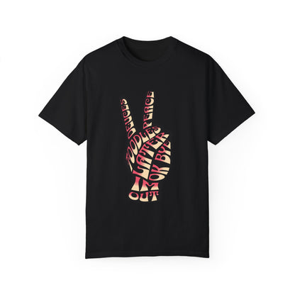 "Peace and Deuces" Goodbye Expressions T-Shirt