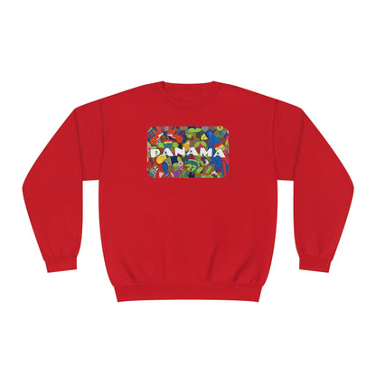 Mola Art Sweatshirt - Panama Inspired Tropical Design
