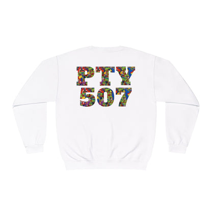 Mola Art Sweatshirt - Panama Inspired Tropical Design