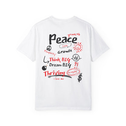 "Manifest & Thrive" Inspirational Dual-Design T-Shirt