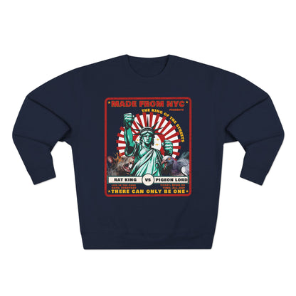 The King of the Streets - Rat King vs Pigeon Lord - Sweatshirt