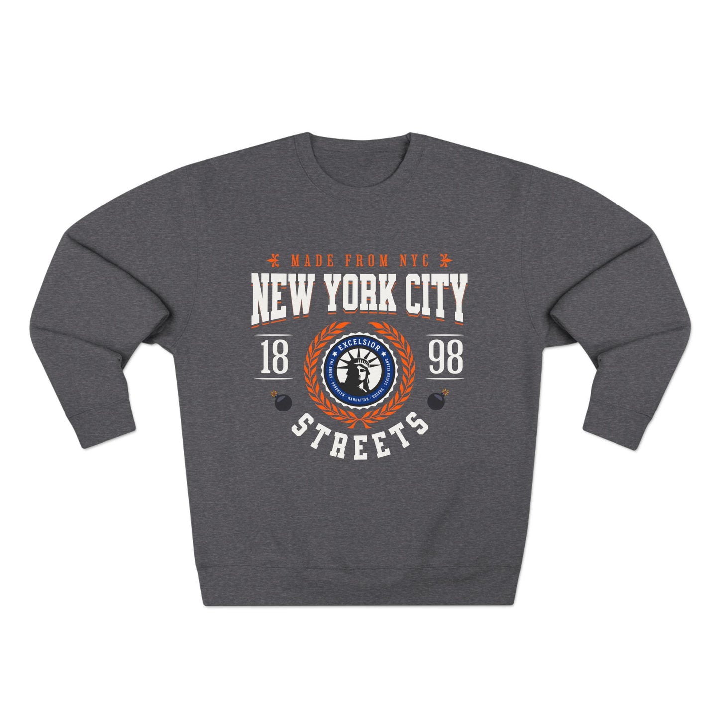 Vintage NYC Crewneck Sweatshirt - New York City Streets Collection