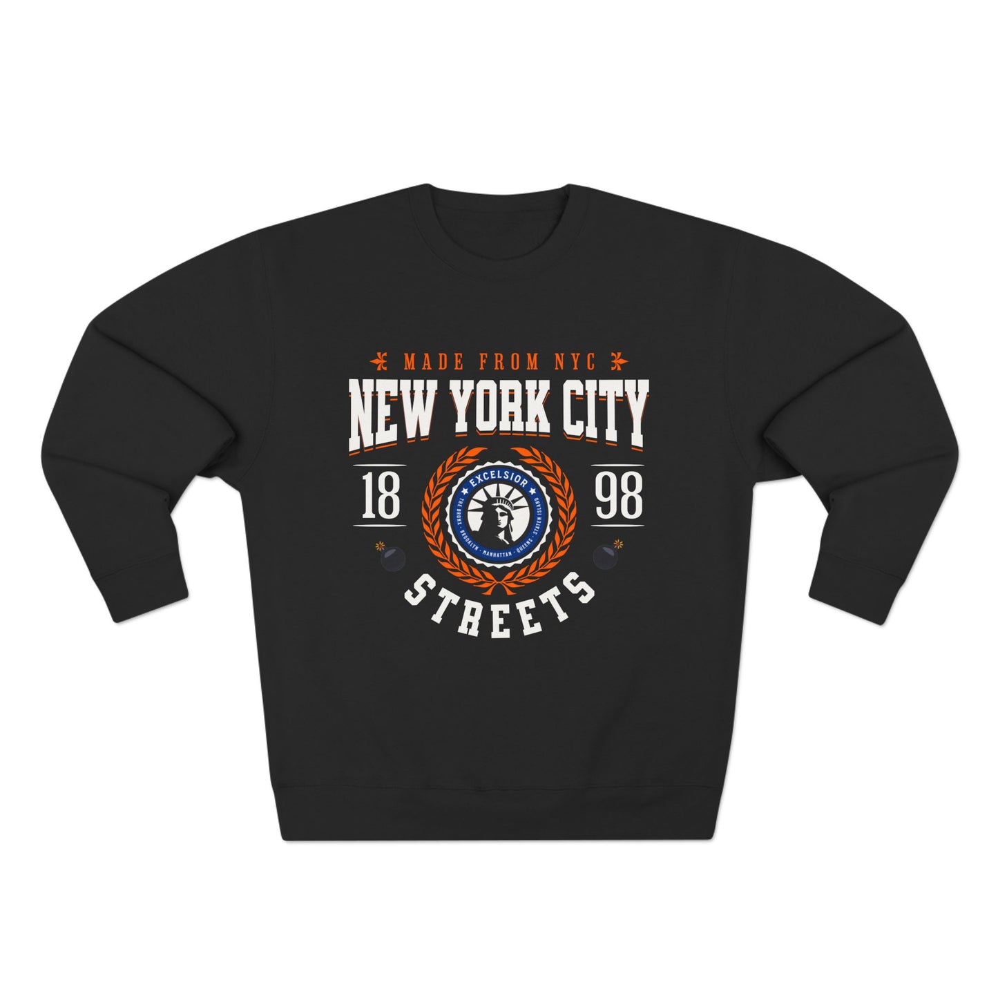 Vintage NYC Crewneck Sweatshirt - New York City Streets Collection