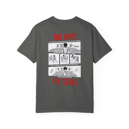 The Opps vs The Squad Comic T-shirt