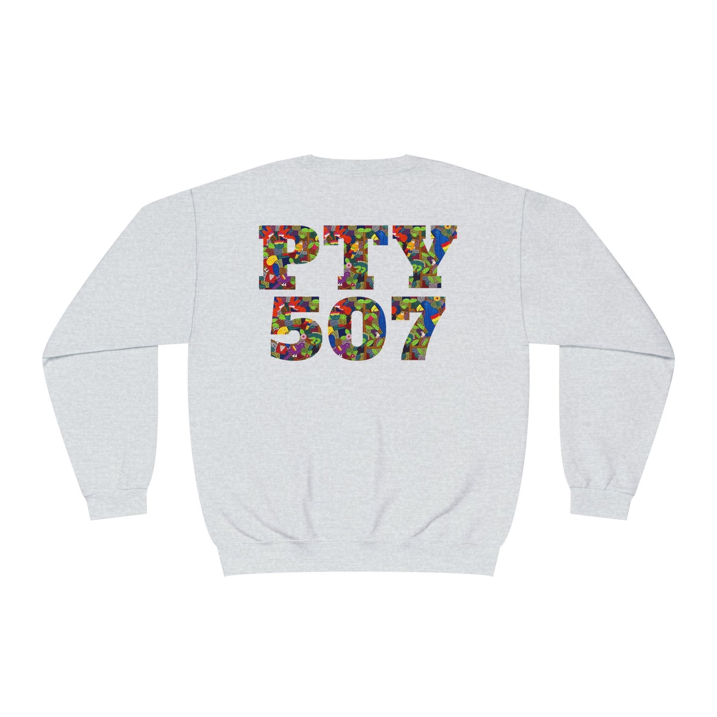 Mola Art Sweatshirt - Panama Inspired Tropical Design