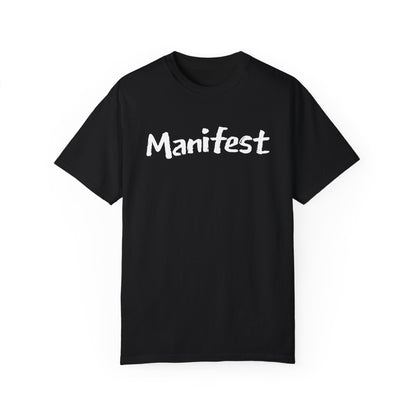 "Manifest & Thrive" Inspirational Dual-Design T-Shirt