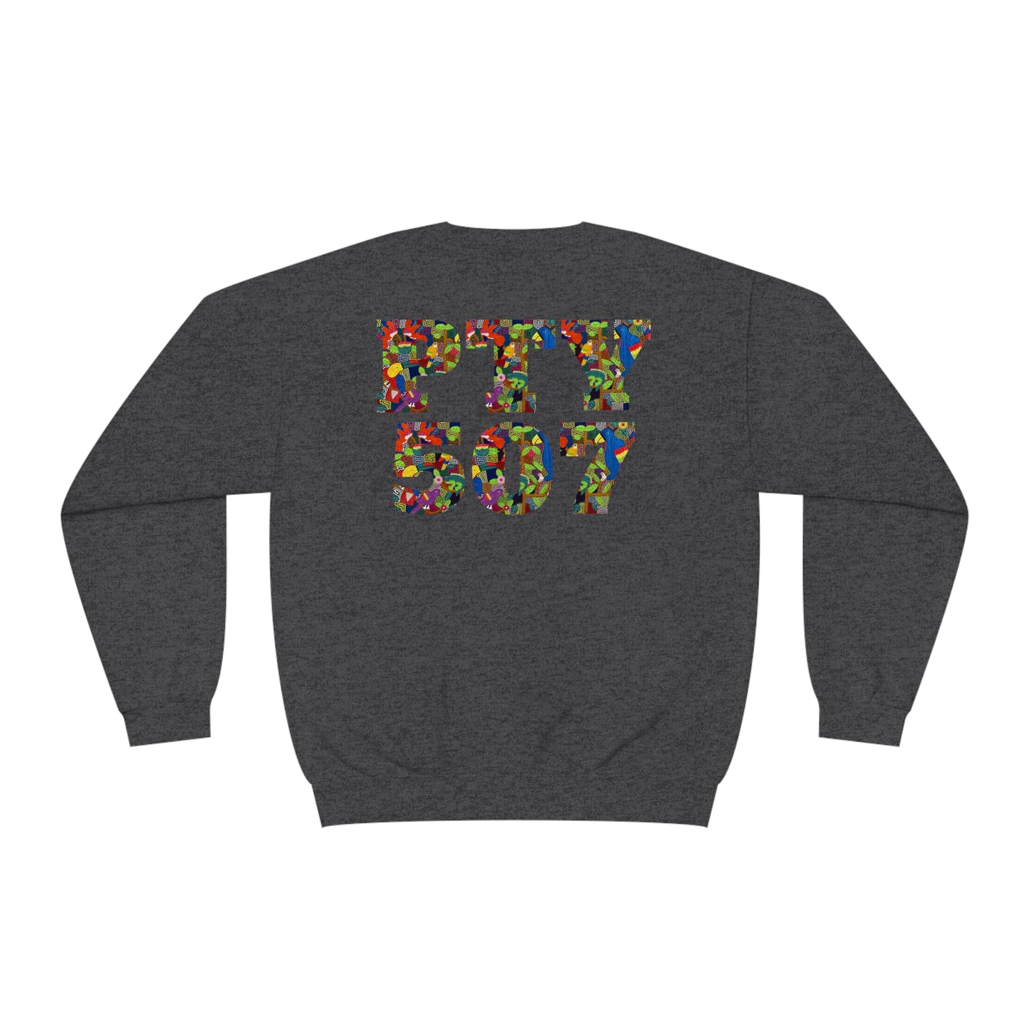 Mola Art Sweatshirt - Panama Inspired Tropical Design