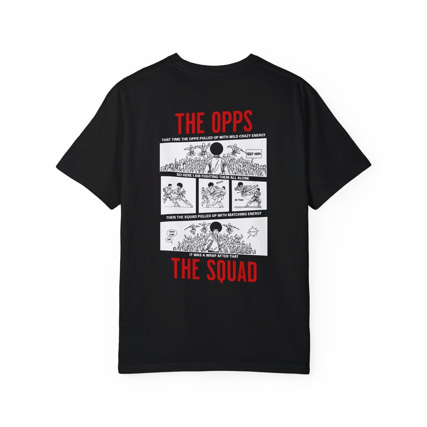 The Opps vs The Squad Comic T-shirt
