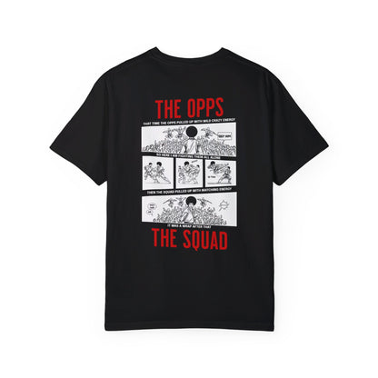 The Opps vs The Squad Comic T-shirt