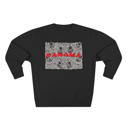 Mola Art Unisex Sweatshirt - Panama Provinces and Indigenous Comarcas