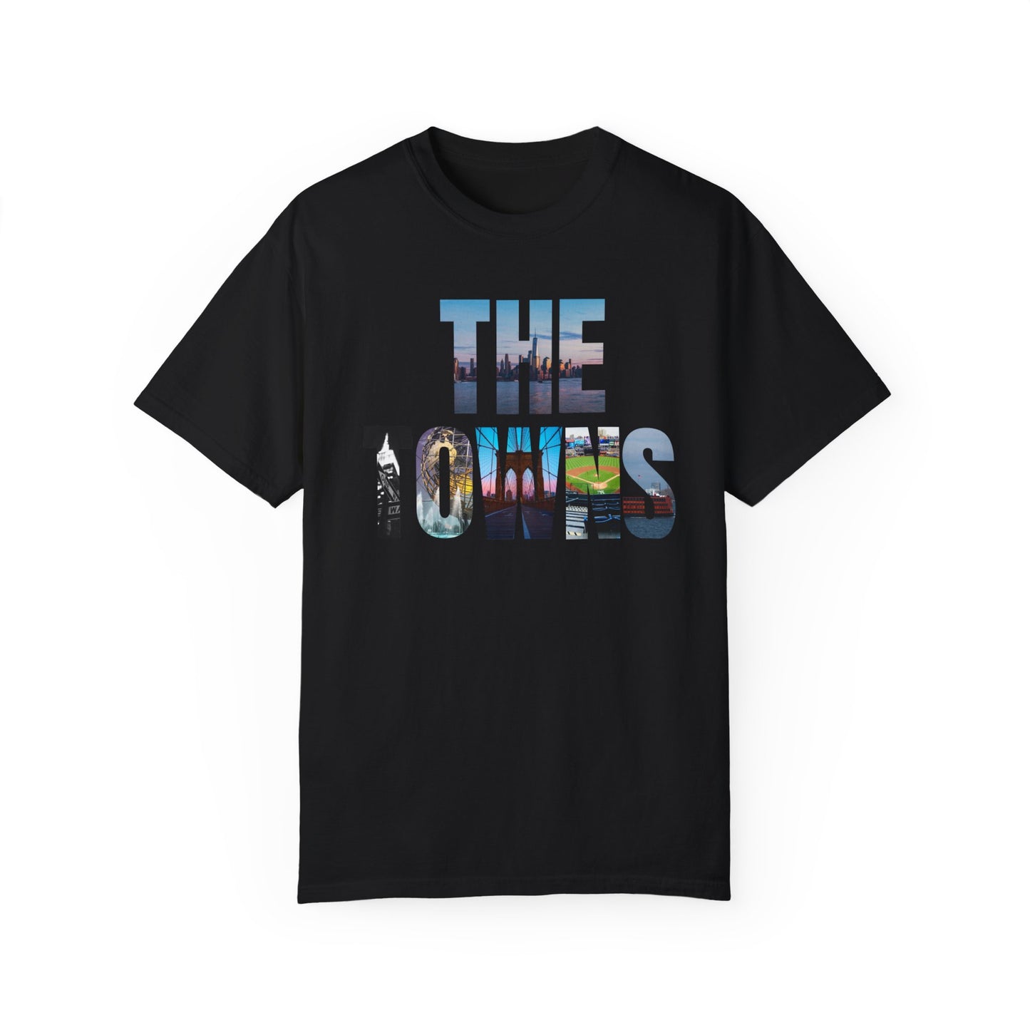 "The Towns - MN, BK, QN, BX, SI" New York City Boroughs T-Shirt
