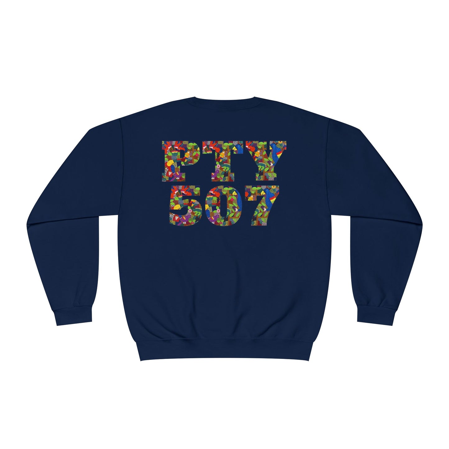 Mola Art Sweatshirt - Panama Inspired Tropical Design