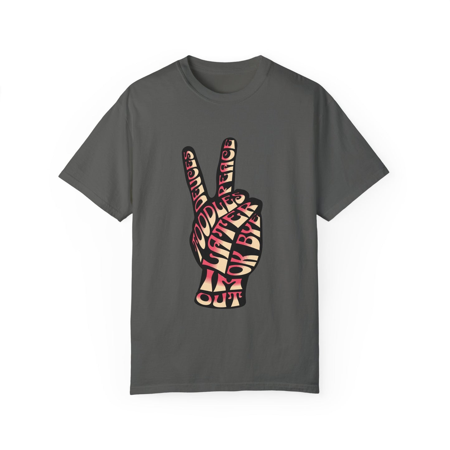 "Peace and Deuces" Goodbye Expressions T-Shirt
