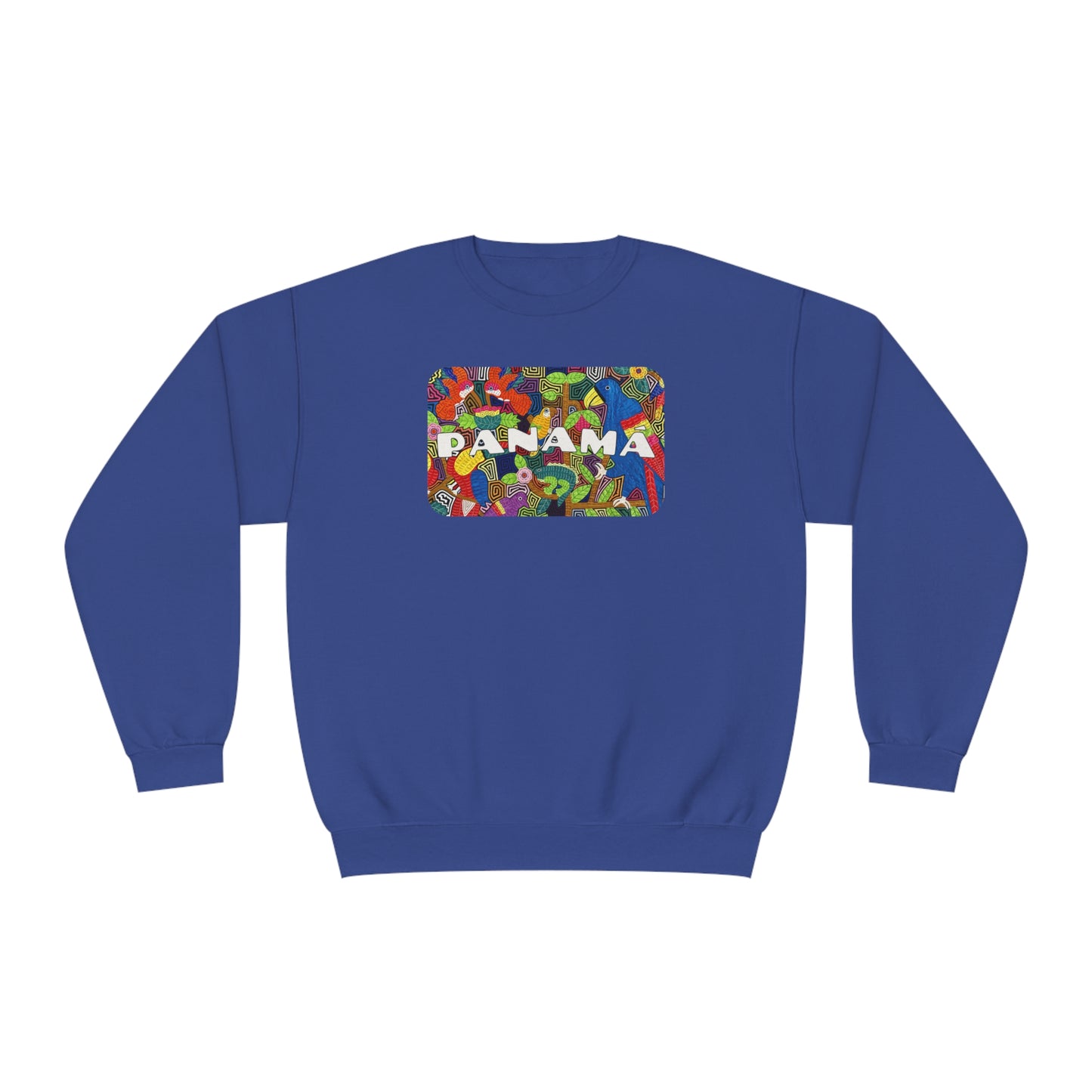 Mola Art Sweatshirt - Panama Inspired Tropical Design