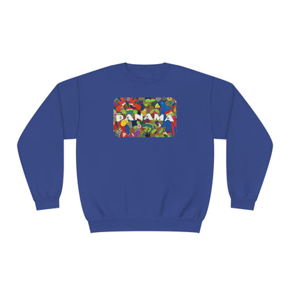 Mola Art Sweatshirt - Panama Inspired Tropical Design