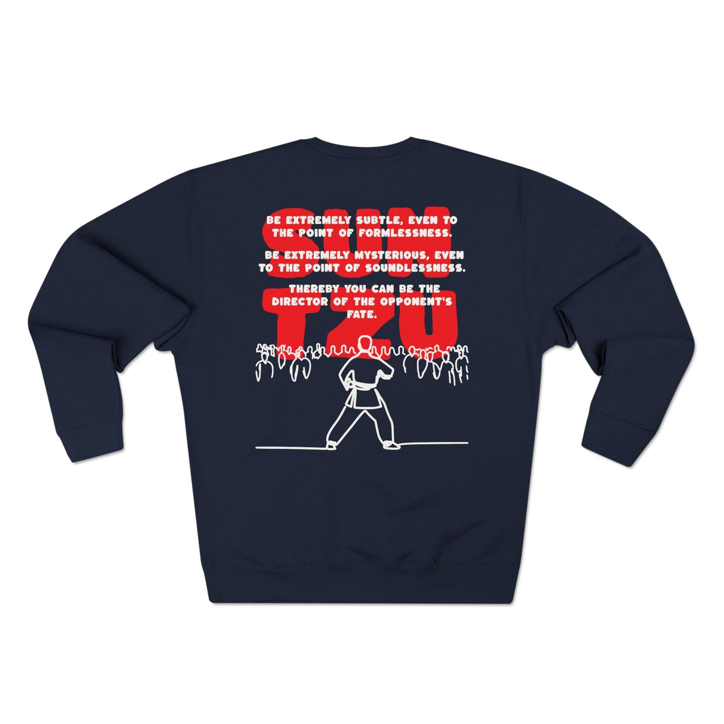 Be Extremely Subtle by Sun Tzu Unisex Crewneck Sweatshirt