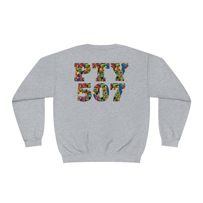 Mola Art Sweatshirt - Panama Inspired Tropical Design