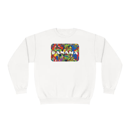 Mola Art Sweatshirt - Panama Inspired Tropical Design