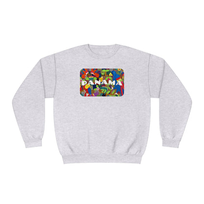 Mola Art Sweatshirt - Panama Inspired Tropical Design