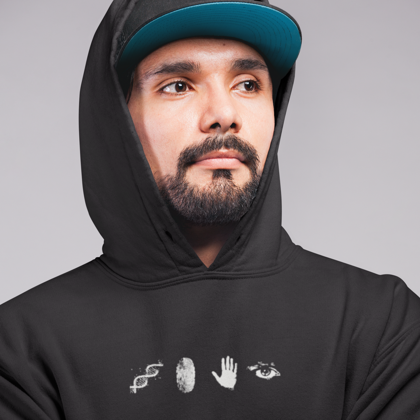 Fleece Hoodie - Citizen of Earth DNA Design