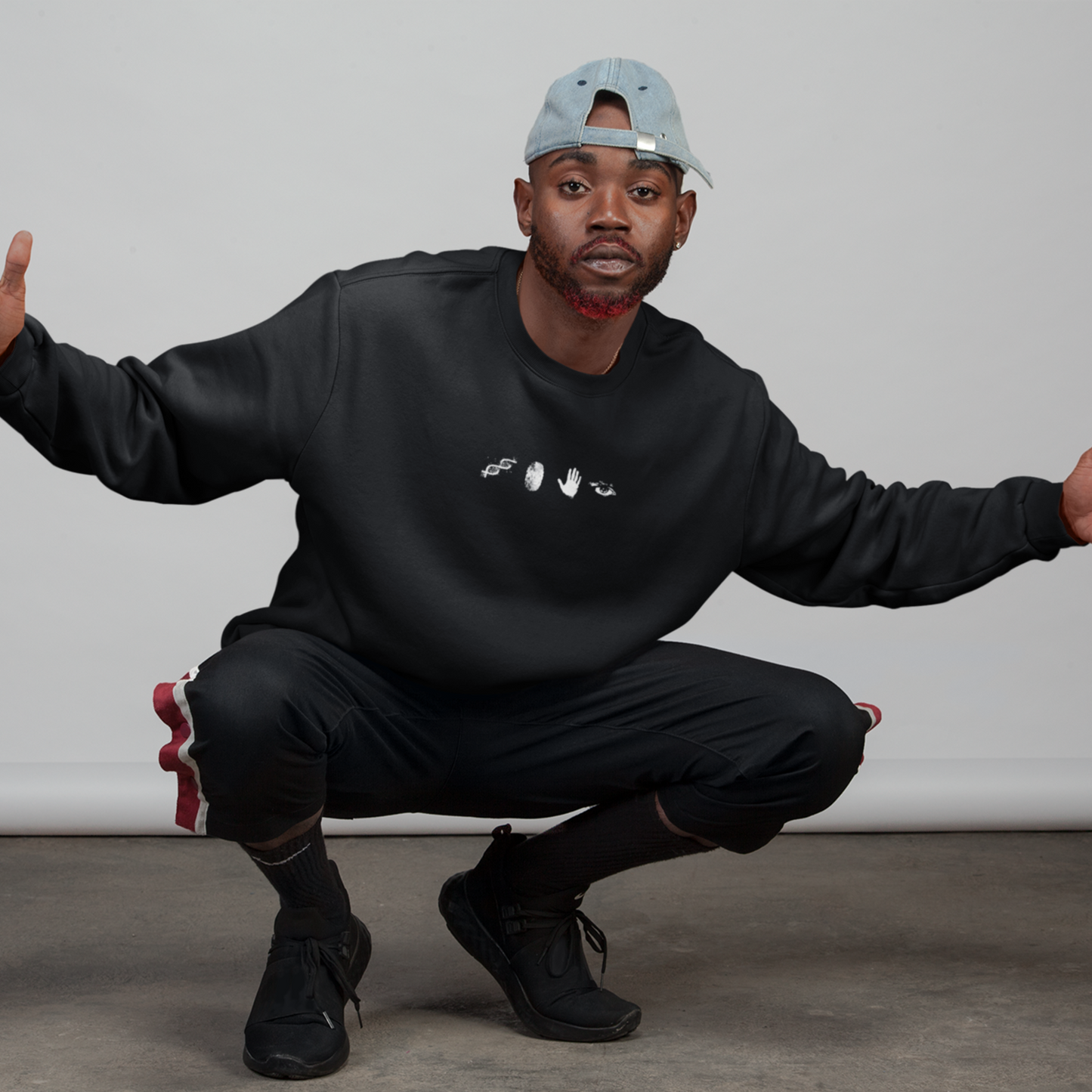 Fleece Sweatshirt - Citizen of Earth DNA Design