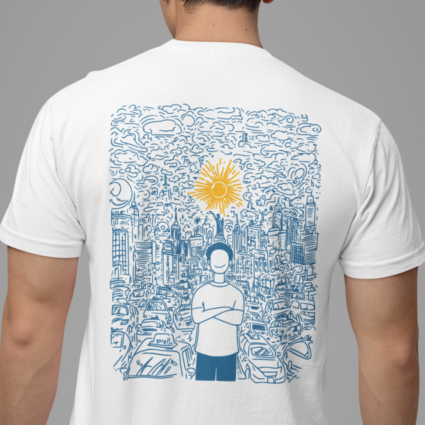 Made From NYC Unisex Garment-Dyed T-Shirt - Urban Graphic Tee