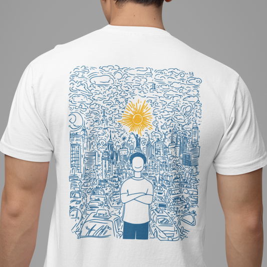 Made From NYC Unisex Garment-Dyed T-Shirt - Urban Graphic Tee