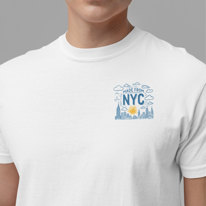 Made From NYC Unisex Garment-Dyed T-Shirt - Urban Graphic Tee