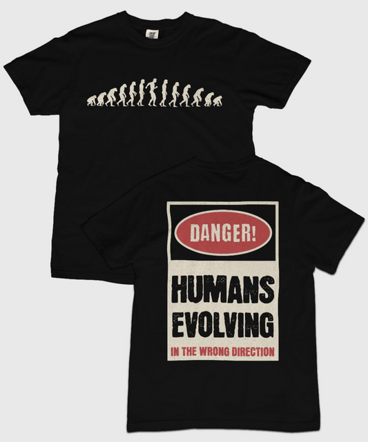 Humans Evolving Graphic T-Shirt - Unisex Evolution Tee