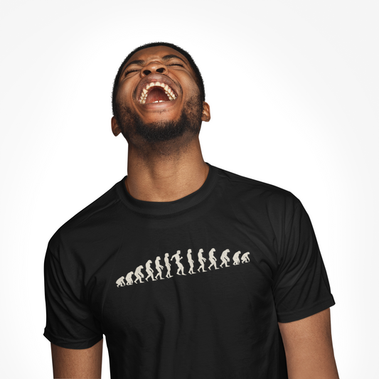 Humans Evolving Graphic T-Shirt - Unisex Evolution Tee