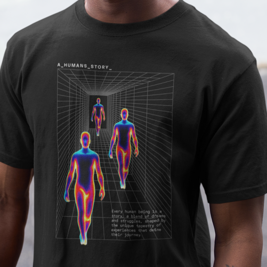 A Human Story Graphic T-Shirt