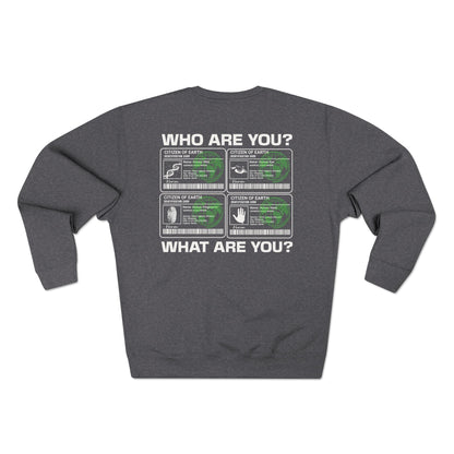 Fleece Sweatshirt - Citizen of Earth DNA Design
