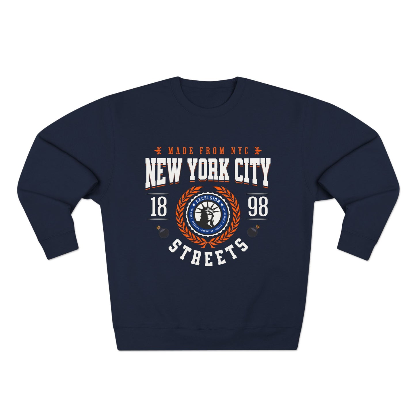 Vintage NYC Crewneck Sweatshirt - New York City Streets Collection