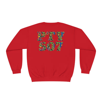 Mola Art Sweatshirt - Panama Inspired Tropical Design