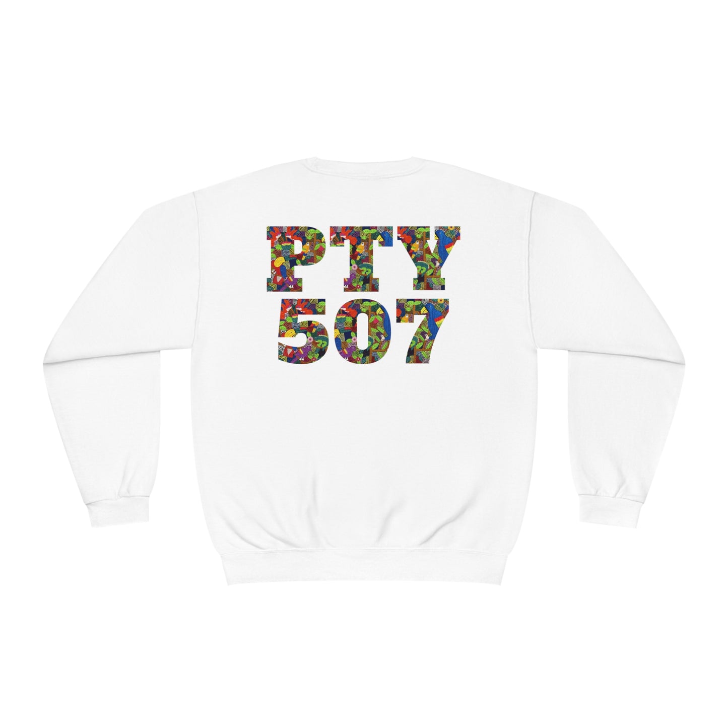 Mola Art Sweatshirt - Panama Inspired Tropical Design