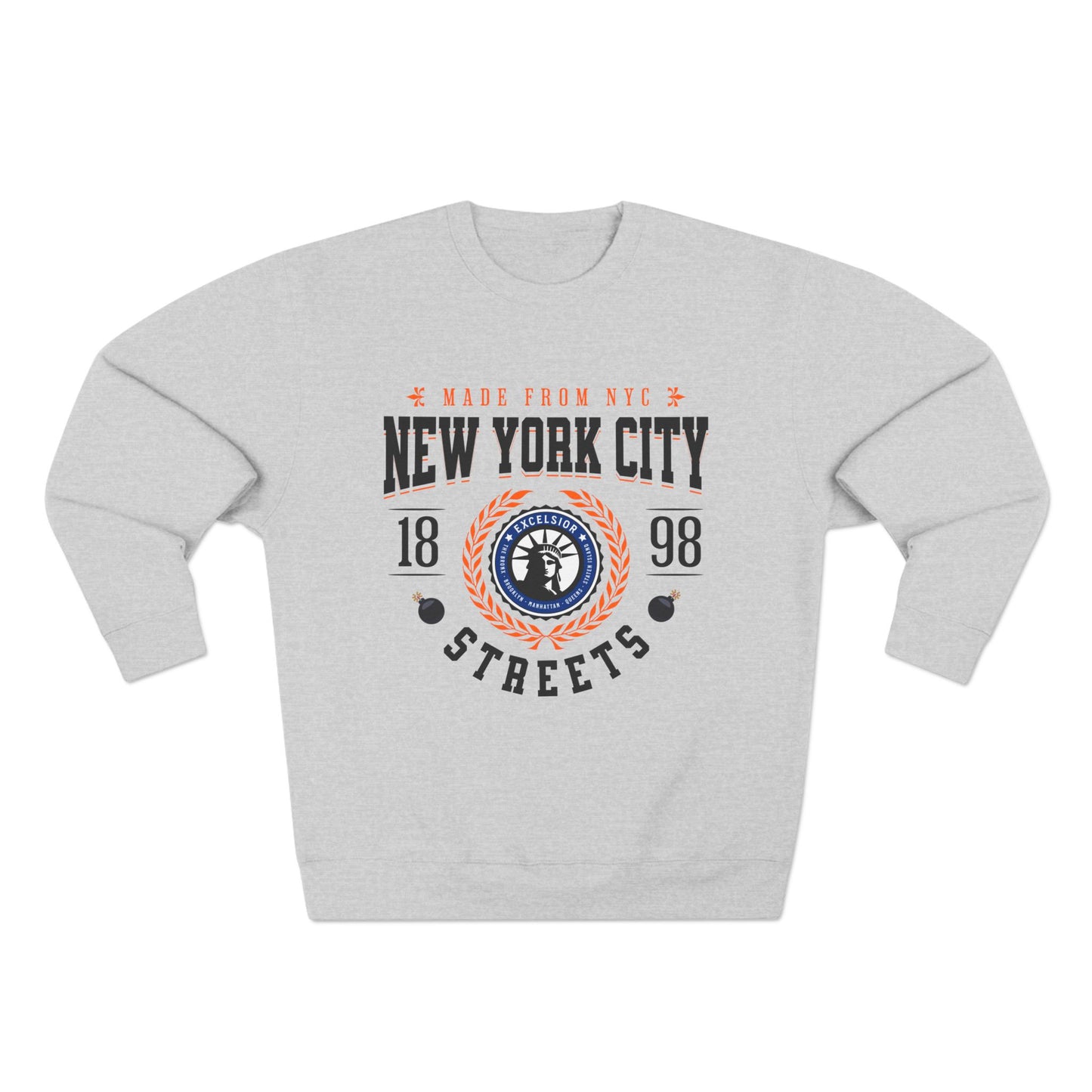 Vintage NYC Crewneck Sweatshirt - New York City Streets Collection