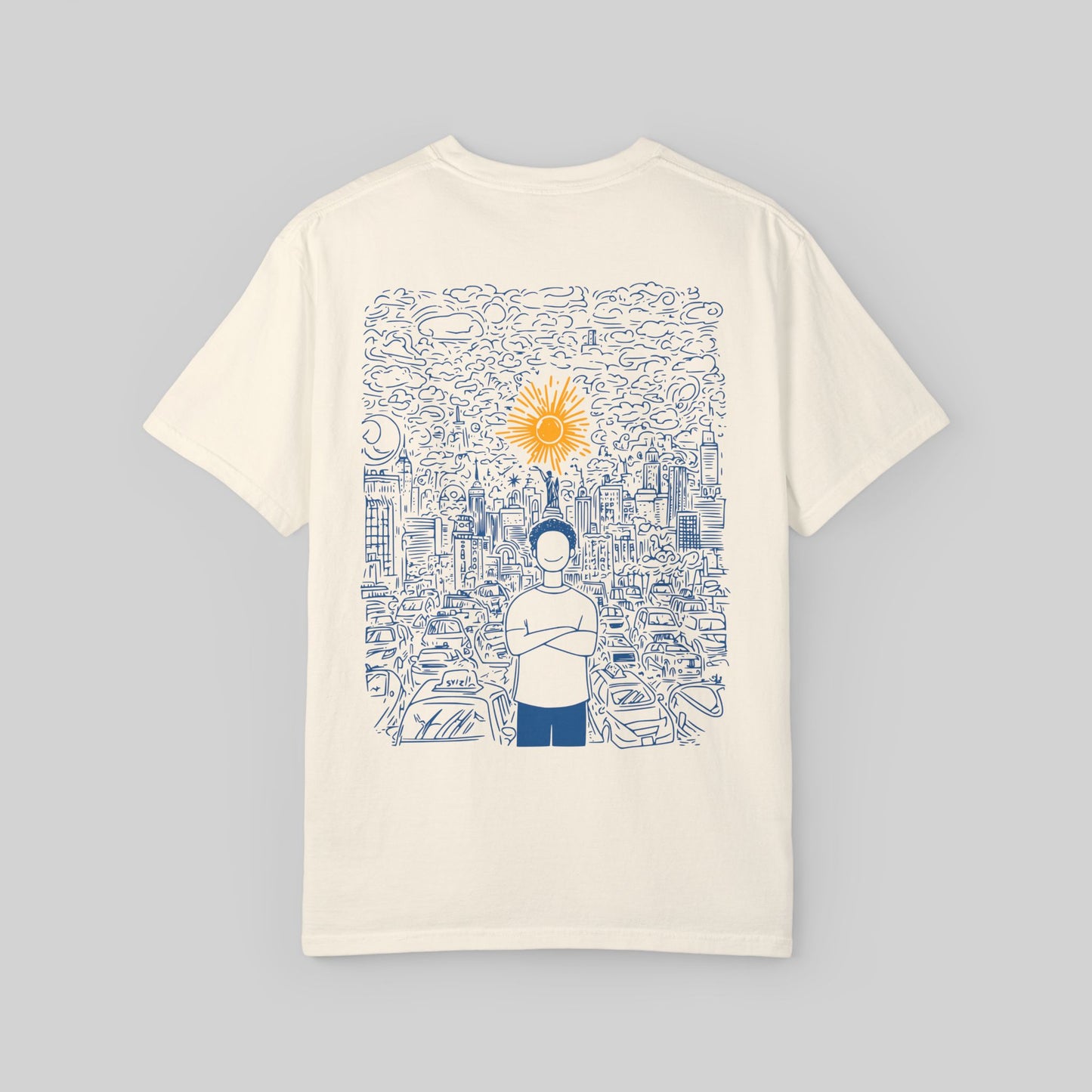 Made From NYC Unisex Garment-Dyed T-Shirt - Urban Graphic Tee