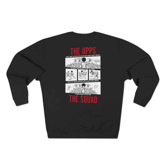 The Opps vs The Squad Comic Sweatshirt