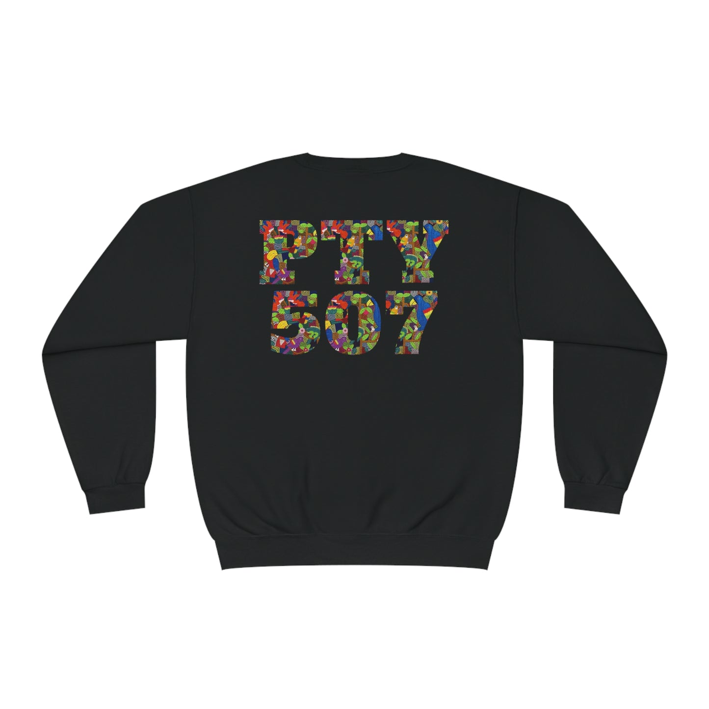 Mola Art Sweatshirt - Panama Inspired Tropical Design